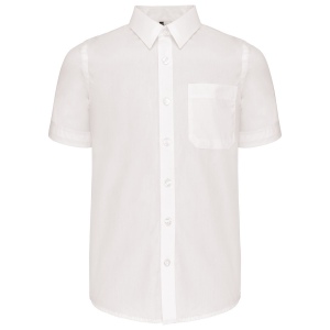 Chemise popeline manches courtes enfant 2