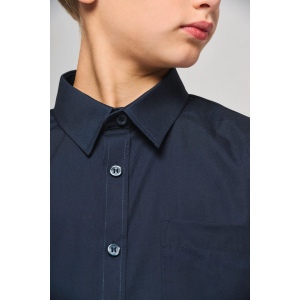 Chemise popeline manches longues enfant 10