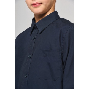 Chemise popeline manches longues enfant 11