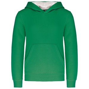 Sweat-shirt capuche contrastée enfant 4