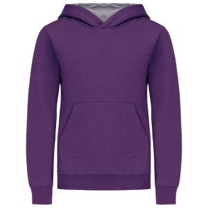 Sweat-shirt capuche contrastée enfant 15