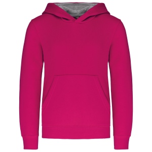 Sweat-shirt capuche contrastée enfant 14