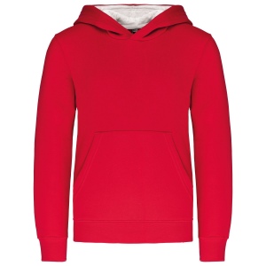 Sweat-shirt capuche contrastée enfant 8