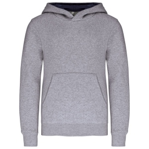 Sweat-shirt capuche contrastée enfant 7