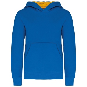 Sweat-shirt capuche contrastée enfant 5