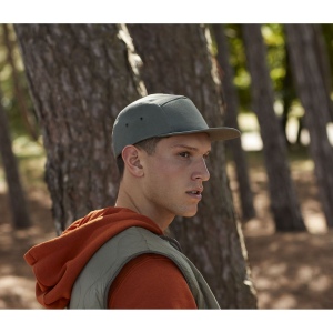 Casquette 5 pans en toile