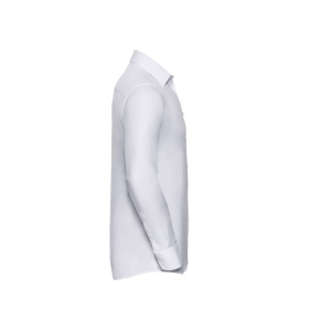 MEN'S LONG SLEEVE TAILORED HERRINGBONE SHIRT 7