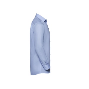 MEN'S LONG SLEEVE TAILORED HERRINGBONE SHIRT 8