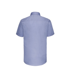 MEN'S SHORT SLEEVE TAILORED HERRINGBONE SHIRT 5