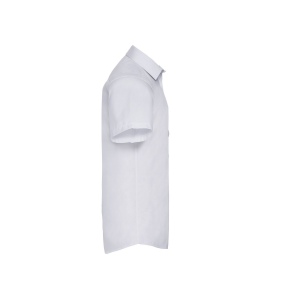 MEN'S SHORT SLEEVE TAILORED HERRINGBONE SHIRT 7