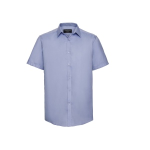 MEN'S SHORT SLEEVE TAILORED HERRINGBONE SHIRT 3