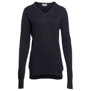 Pull col V femme 4
