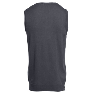 Pull sans manche col V 6