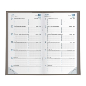 Agenda 15 j pvc imitation cuir (+Quadri numérique QV11) 14