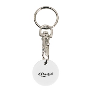 Porte-cles jeton plastique (+Tampographie TA41) 6