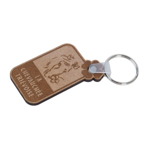 Porte-cles bois std <24 cm² (+Gravure laser LA21) 6