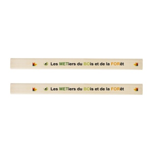 Crayon charpentier 17.8 cm (+Tampographie TA51) 6