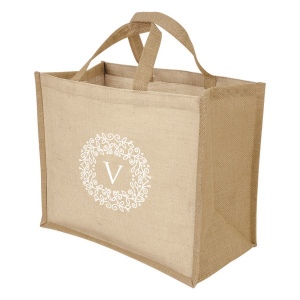 Sac shopping toile de jute 19l (+Sérigraphie TB31) 3