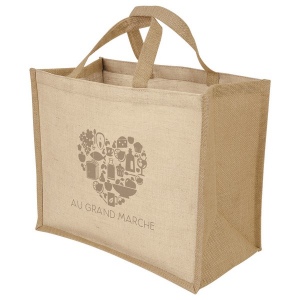 Sac shopping toile de jute 19l (+Sérigraphie TB31) 5