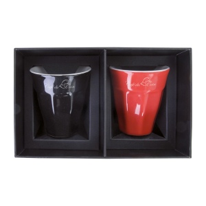 Set 2  tasses expresso 8cl (+Tampographie TA11) 6