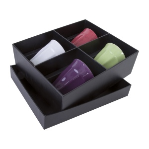 Set 4 tasses expresso 8cl (+Tampographie TA11) 4