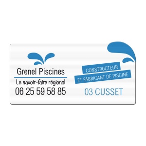 Panneau quadri 3mm 40x10cm (+Quadri numérique QV11) 3