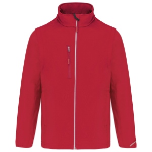 Veste softshell sport manches amovibles unisexe 6