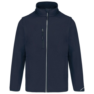 Veste softshell sport manches amovibles unisexe 3