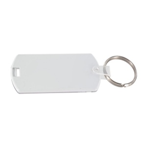PORTE CLES PORTE ETIQUETTE (anneau 25 mm) 2
