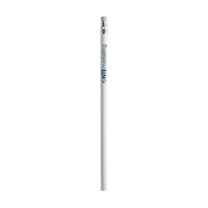 Crayon de bois (HB) non taillé avec gomme 3