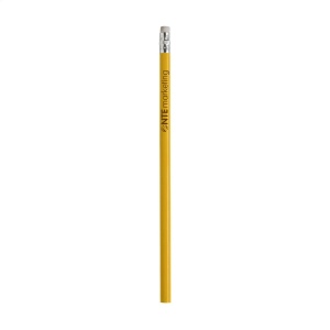 Crayon de bois (HB) non taillé avec gomme 7