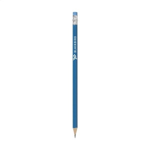 Crayon de bois taillé (HB) avec gomme 5