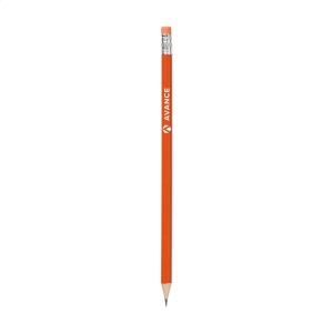 Crayon de bois taillé (HB) avec gomme 3