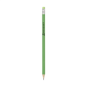 Crayon de bois taillé (HB) avec gomme 7