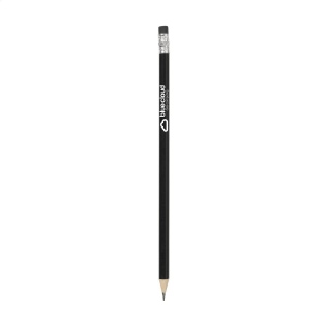 Crayon de bois taillé (HB) avec gomme