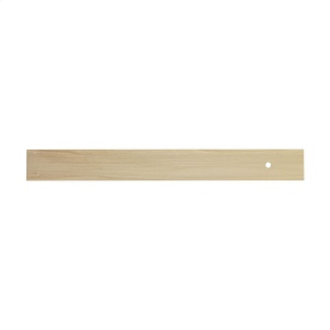 Règle (30 cm) en bois de tilleul, avec bande en métal incorporée 5