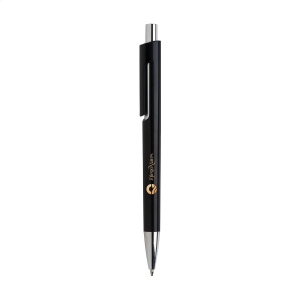 Stylo à encre bleue avec design unique : le corps et le clip ne forment qu'un, ce qui rend ce stylo spécial 4