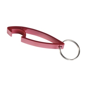 Porte-clés léger en aluminium avec décapsuleur 7