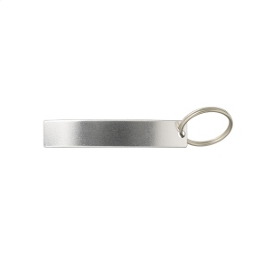 Porte-clés léger en aluminium avec décapsuleur 16