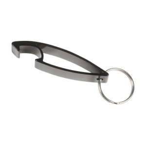 Porte-clés léger en aluminium avec décapsuleur 8