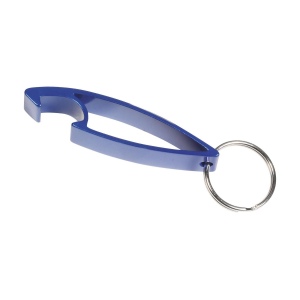 Porte-clés léger en aluminium avec décapsuleur 9