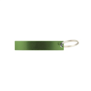Porte-clés léger en aluminium avec décapsuleur 15