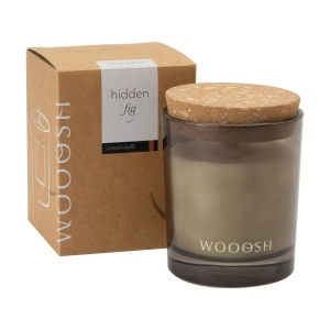 Bougie décorative parfumée Wooosh dans un bocal en verre magnifiquement poli fourni avec un couvercle en liège 10
