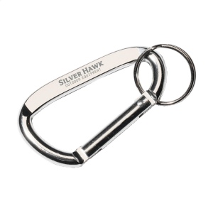 Mousqueton en aluminium avec porte-clés (ne convient pas pour l'escalade) 5