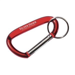 Mousqueton en aluminium avec porte-clés (ne convient pas pour l'escalade) 4