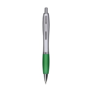 Stylo à encre bleue avec embout coloré antidérapant et clip en métal 11