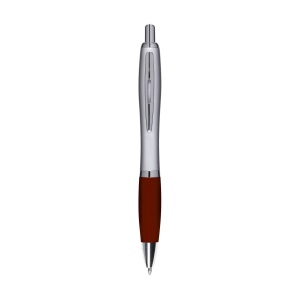 Stylo à encre bleue avec embout coloré antidérapant et clip en métal 14