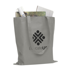 Sac shopping avec de longues anses en non-tissé (80 g/m²) : fibres synthétiques très légères mais solides 24