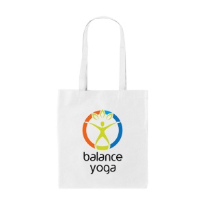 Sac shopping avec de longues anses en non-tissé (80 g/m²) : fibres synthétiques très légères mais solides 32