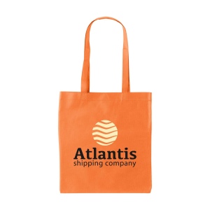 Sac shopping avec de longues anses en non-tissé (80 g/m²) : fibres synthétiques très légères mais solides 37
